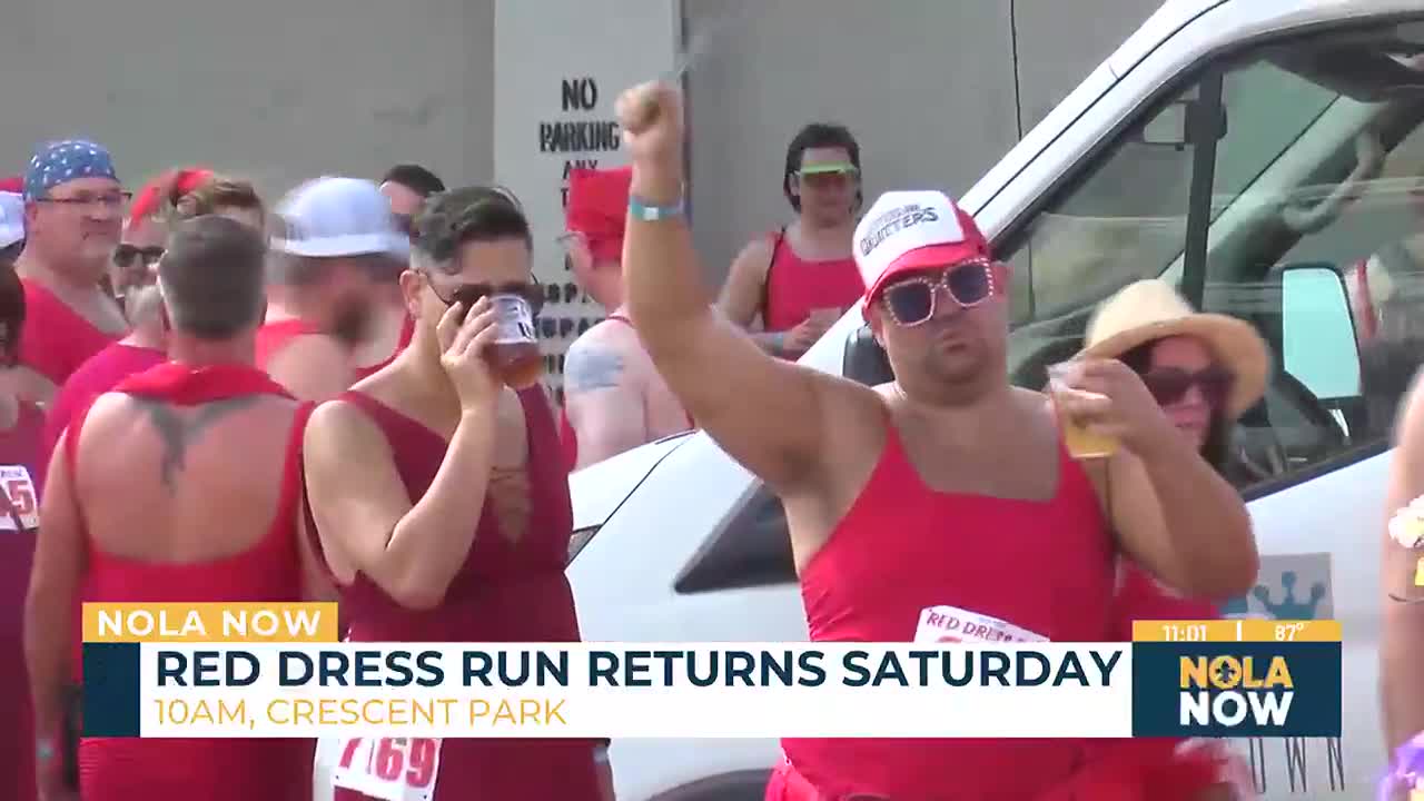 red dress run new orleans 2025 The is underway! , //// I make fun videos around Orleans, highlight local businesses, New life, and Im a licensed tour guide offering daily New Orleans adventures! DM THROWBACK to the New Orleans