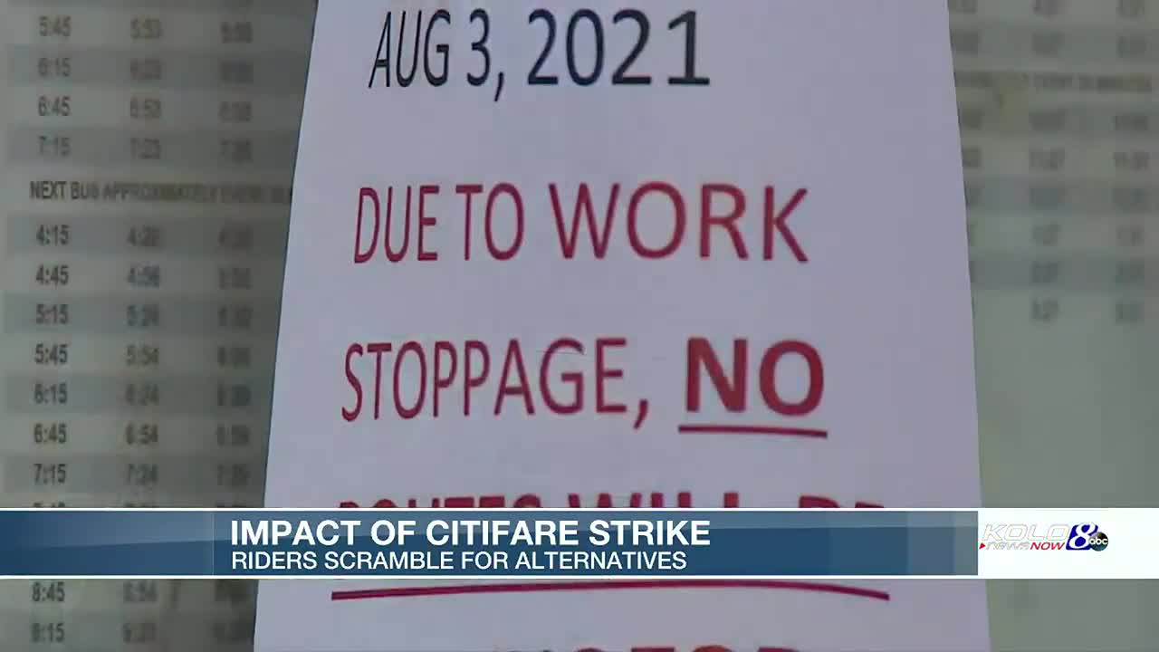 Rtc Strike Has Riders Scrambling For Alternatives