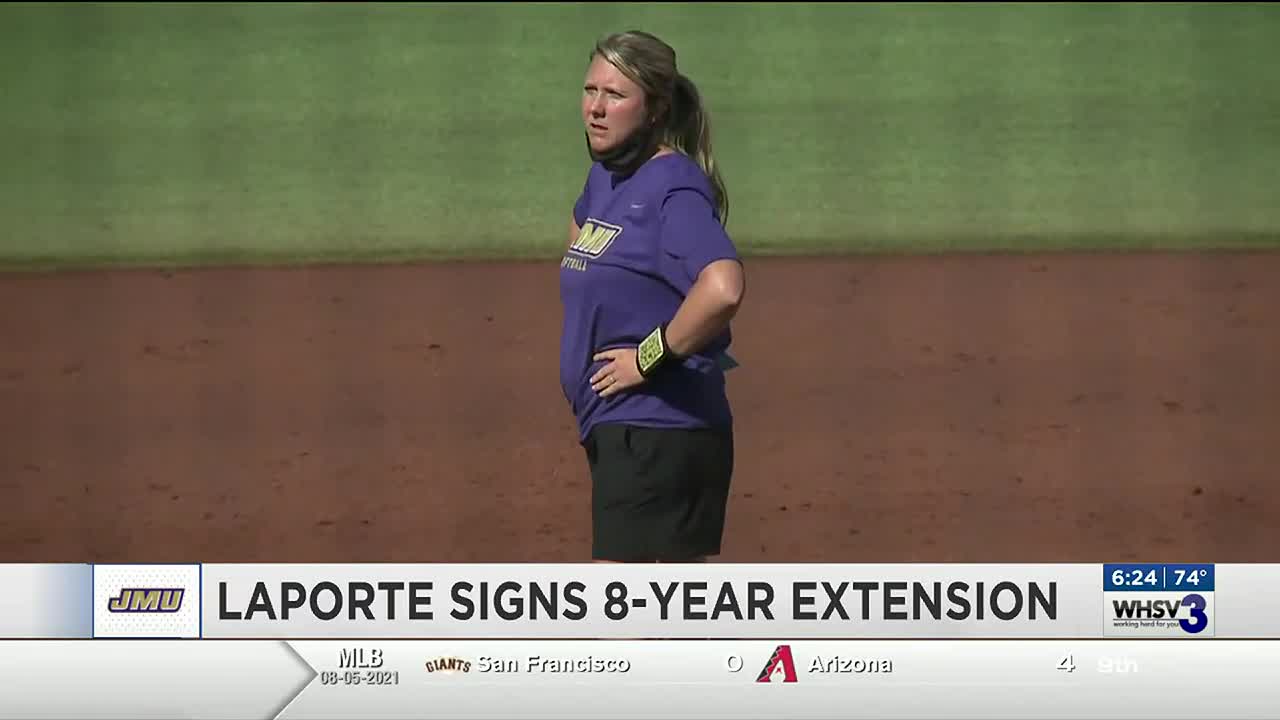 LaPorte signs 8-year extension with JMU