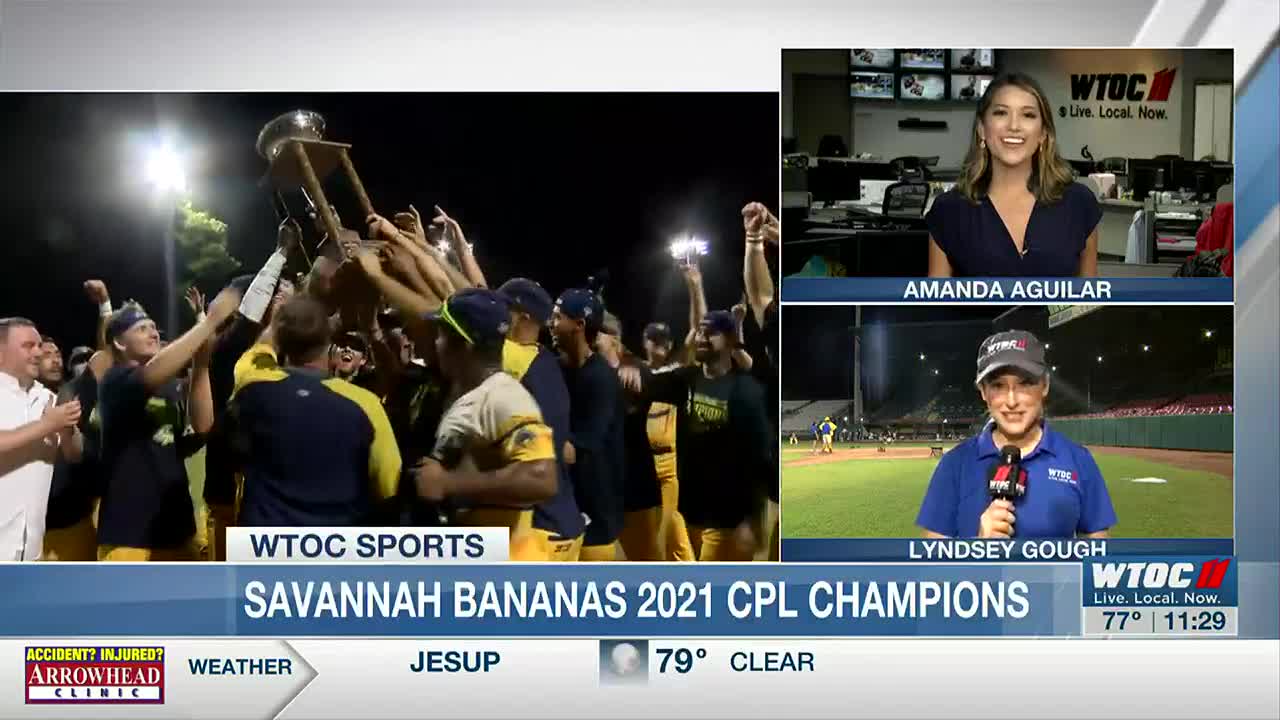 Savannah Bananas win the 2021 Coastal 