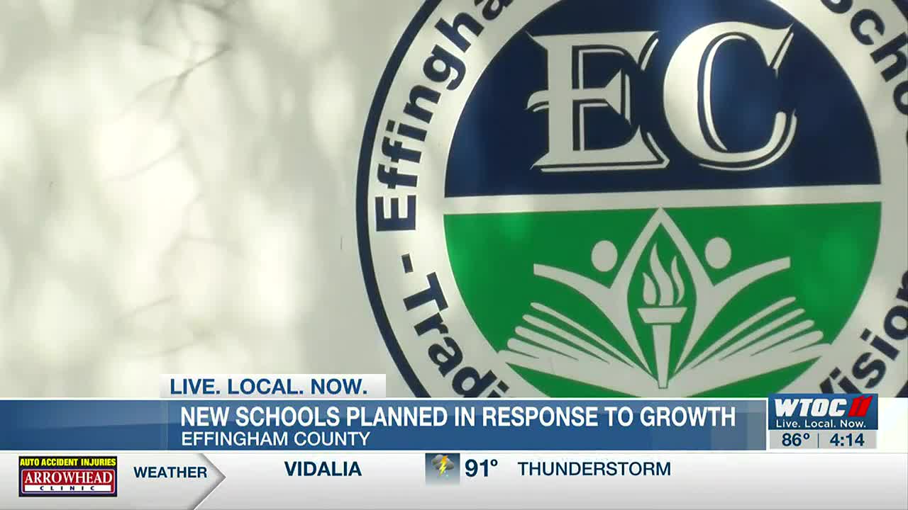 Two new schools planned to handle growth in Effingham County