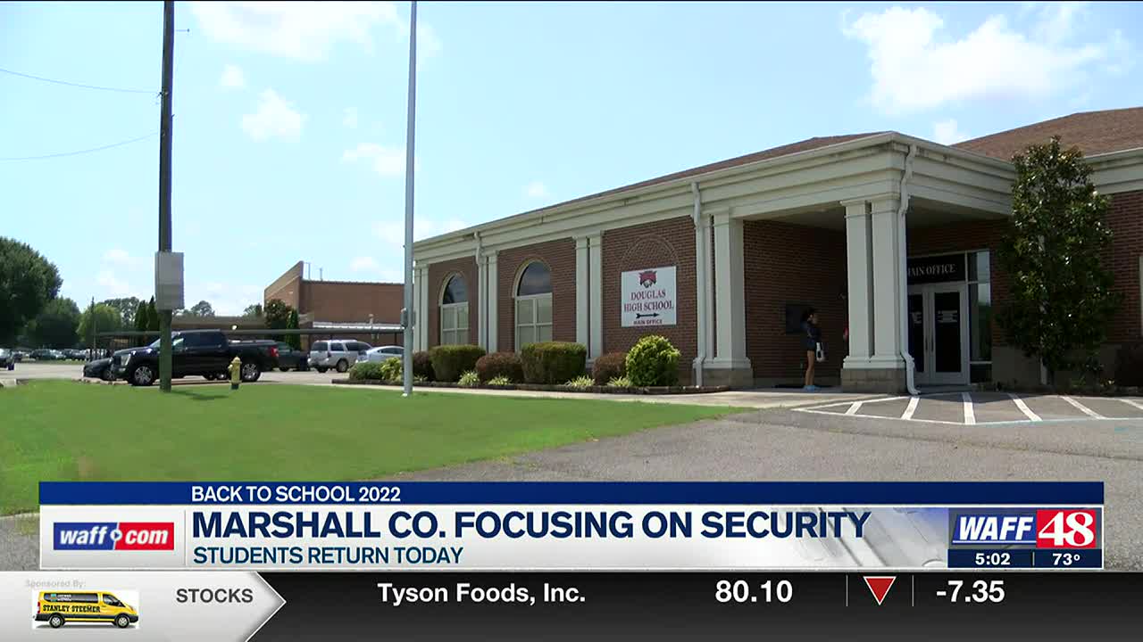 Marshall County Schools focused on security as students return