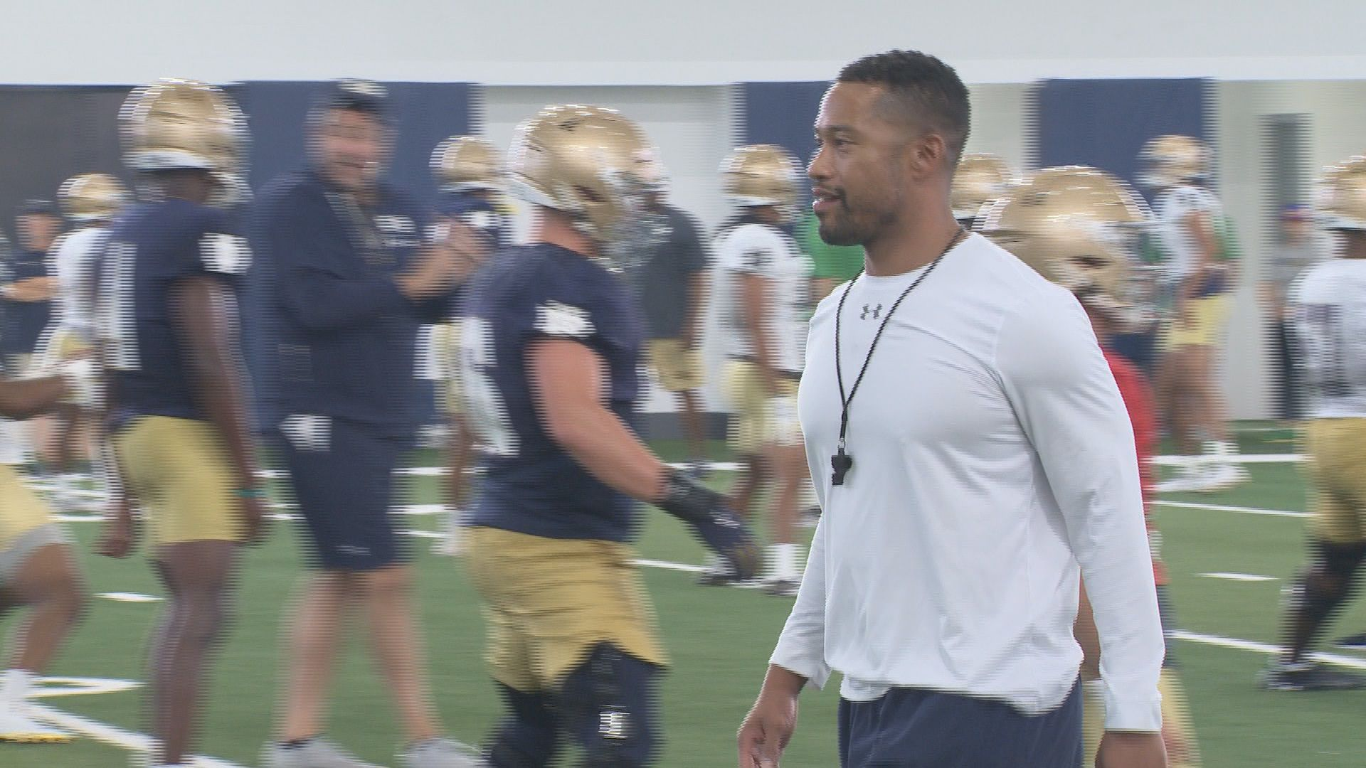 Marcus Freeman Grateful For Unbelievable Opportunity To Be Notre Dame Defensive Coordinator Marcus Freeman Grateful For Unbelievable Opportunity To Be Notre Dame Defensive Coordinator