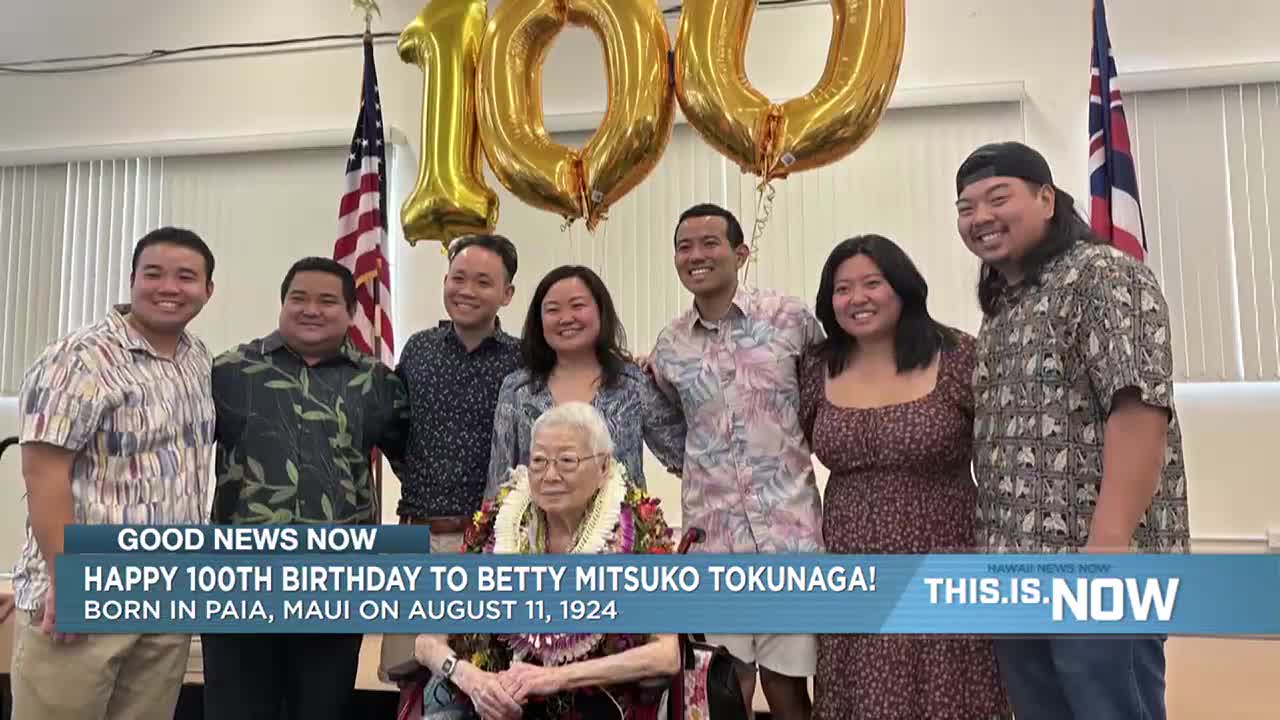 Woman celebrating her 100th birthday was 35 years old before her state  became a state