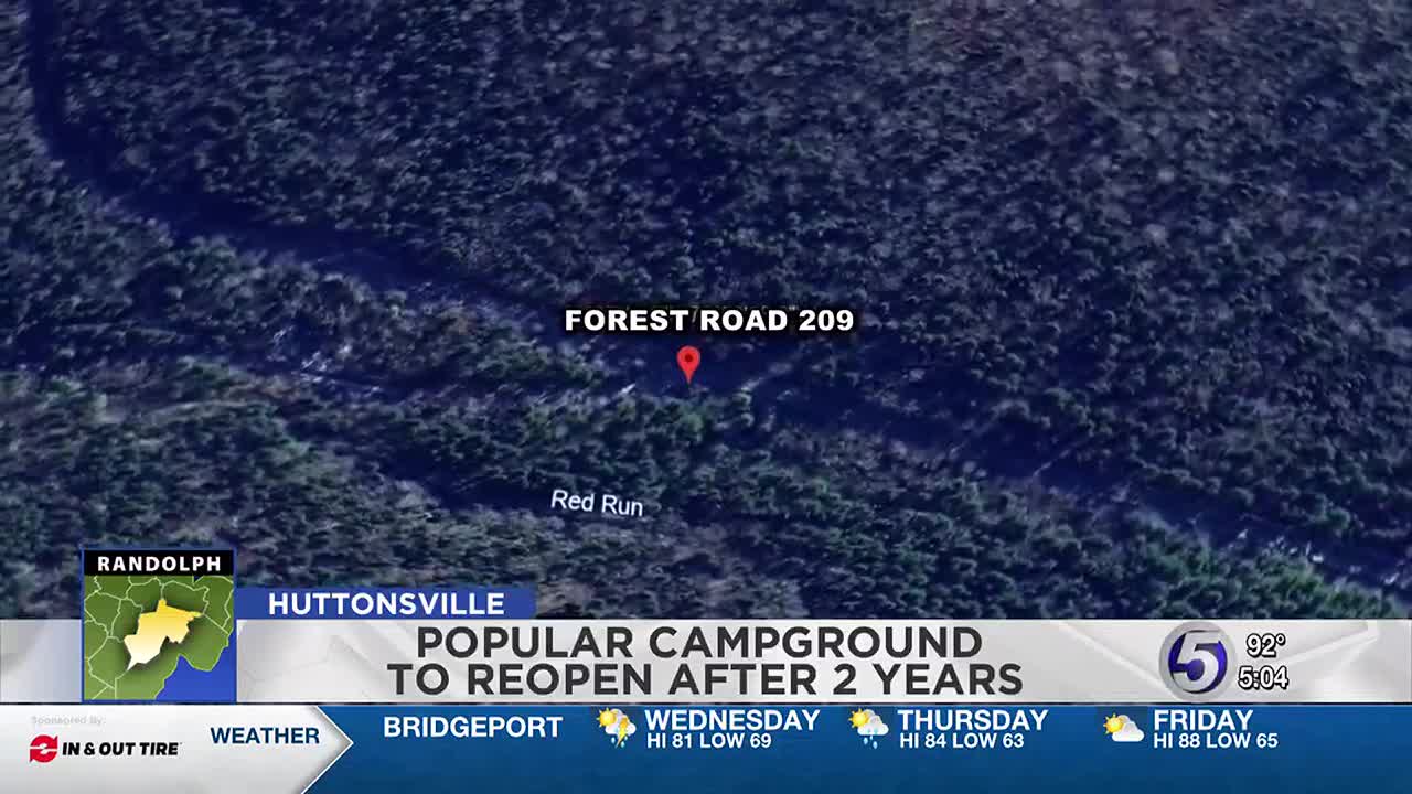 Camping area in Monongahela National Forest reopens after 2 years