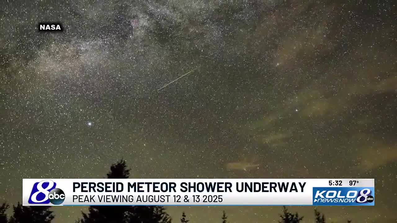 Best viewing of the Perseid Meteor Shower