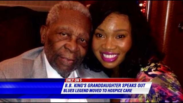 B.B. King's granddaughter speaks about his condition