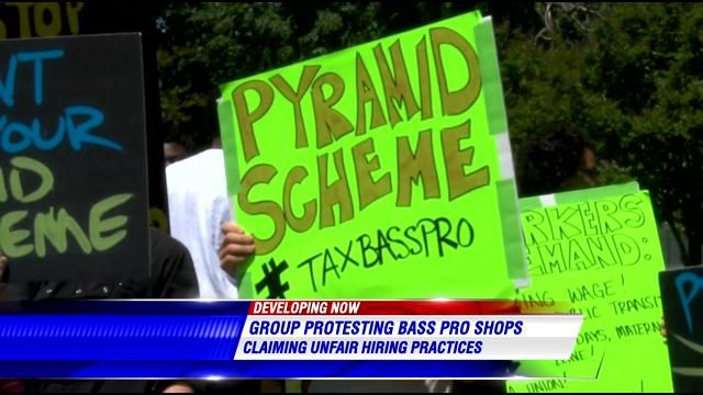 Memphis group protests outside Bass Pro 
