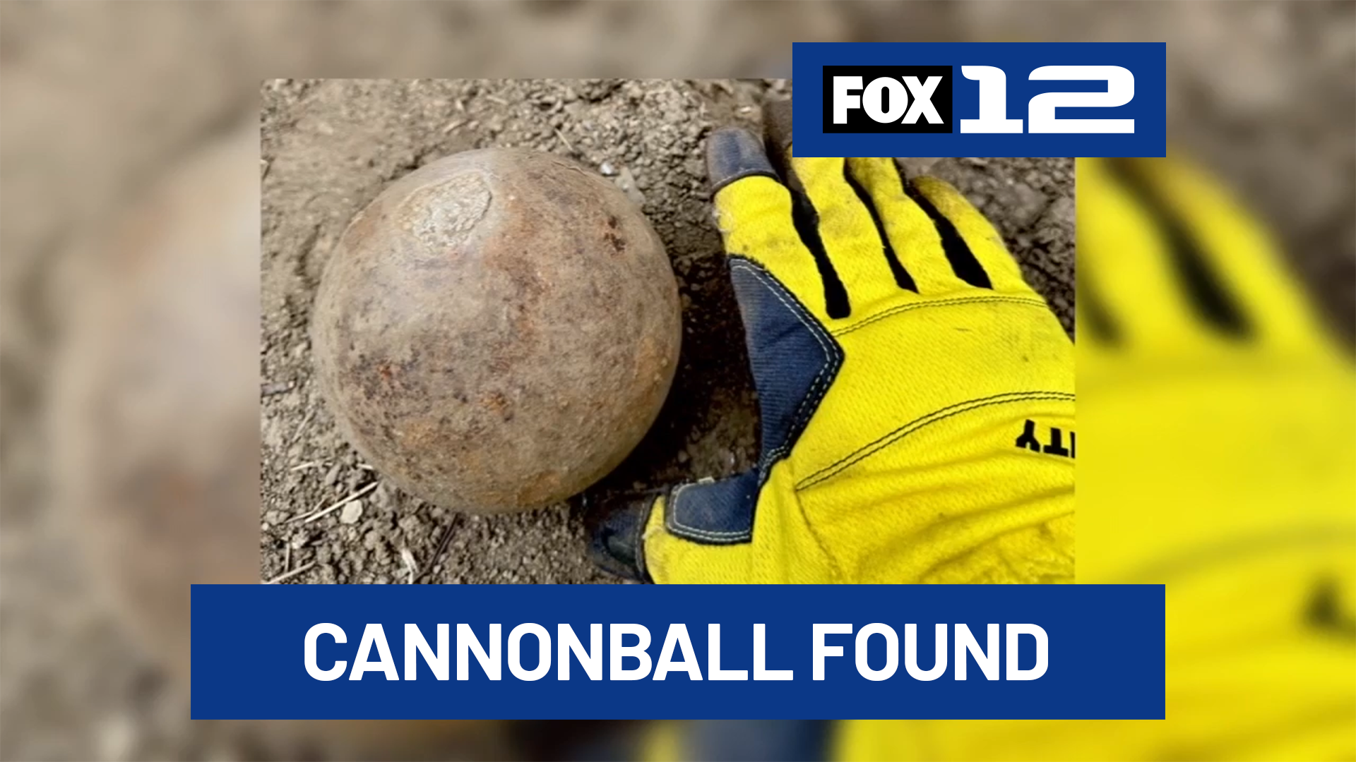 It was pretty terrifying': Vancouver woman finds cannonball in her