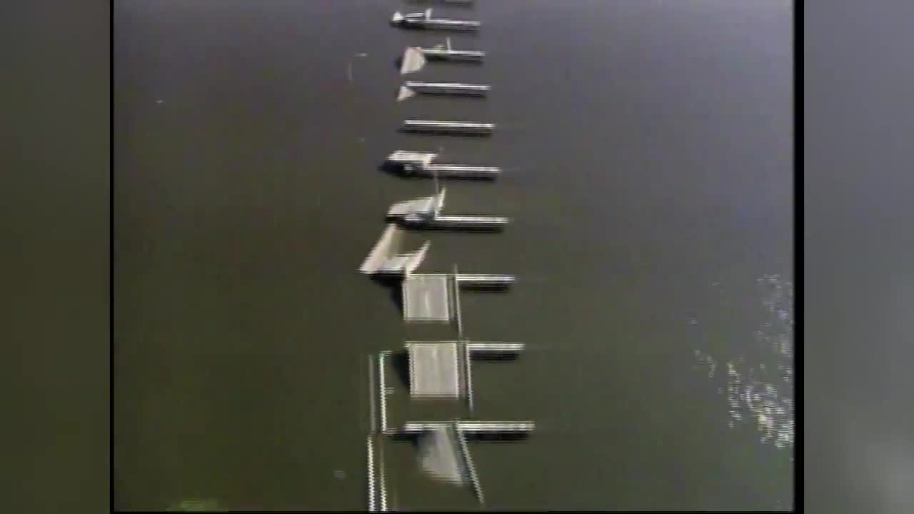 Damage to the Biloxi-Ocean Springs Bridge after Hurricane Katrina