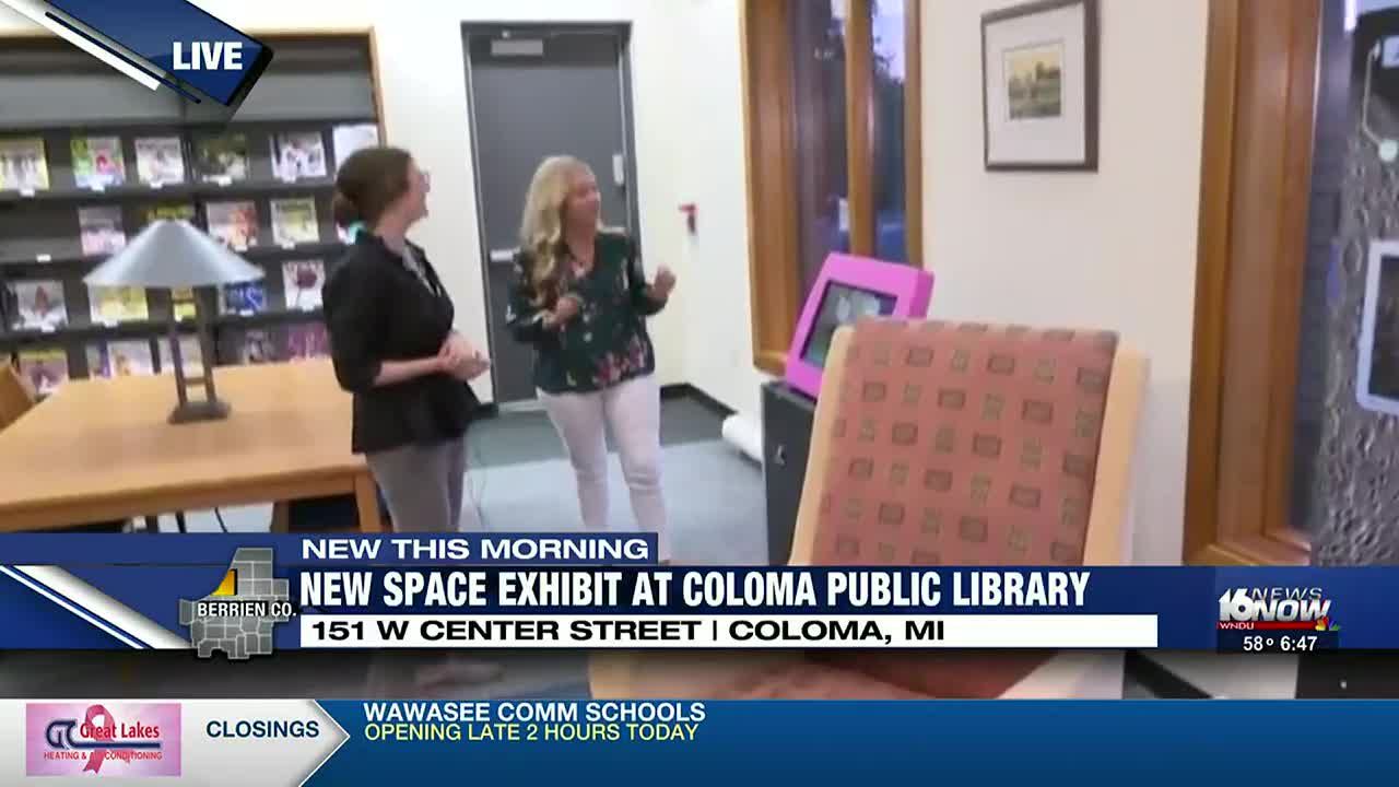 Space puzzles and forecasting at Coloma Public Library