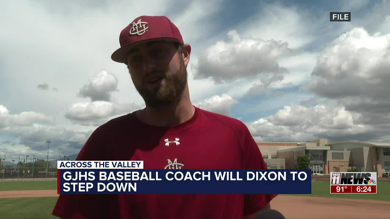 GJHS Baseball coach Will Dixon to Step Down