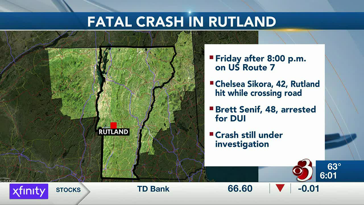 Vt. State Police investigate fatal crash in Rutland