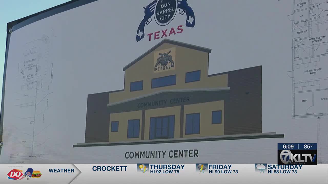 Gun Barrel City breaks ground on $2.5M community center