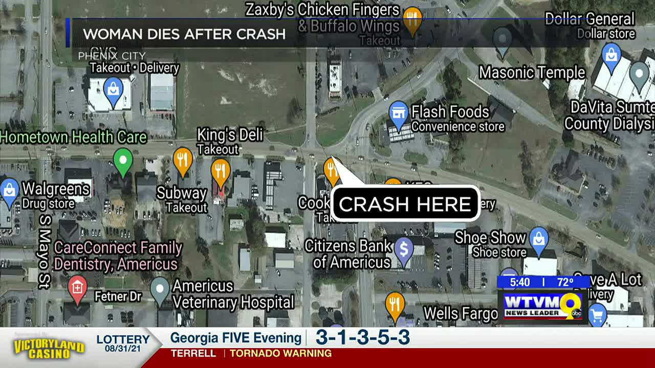 1 dead, 1 injured in fatal car crash on Hwy. 280 in Phenix City