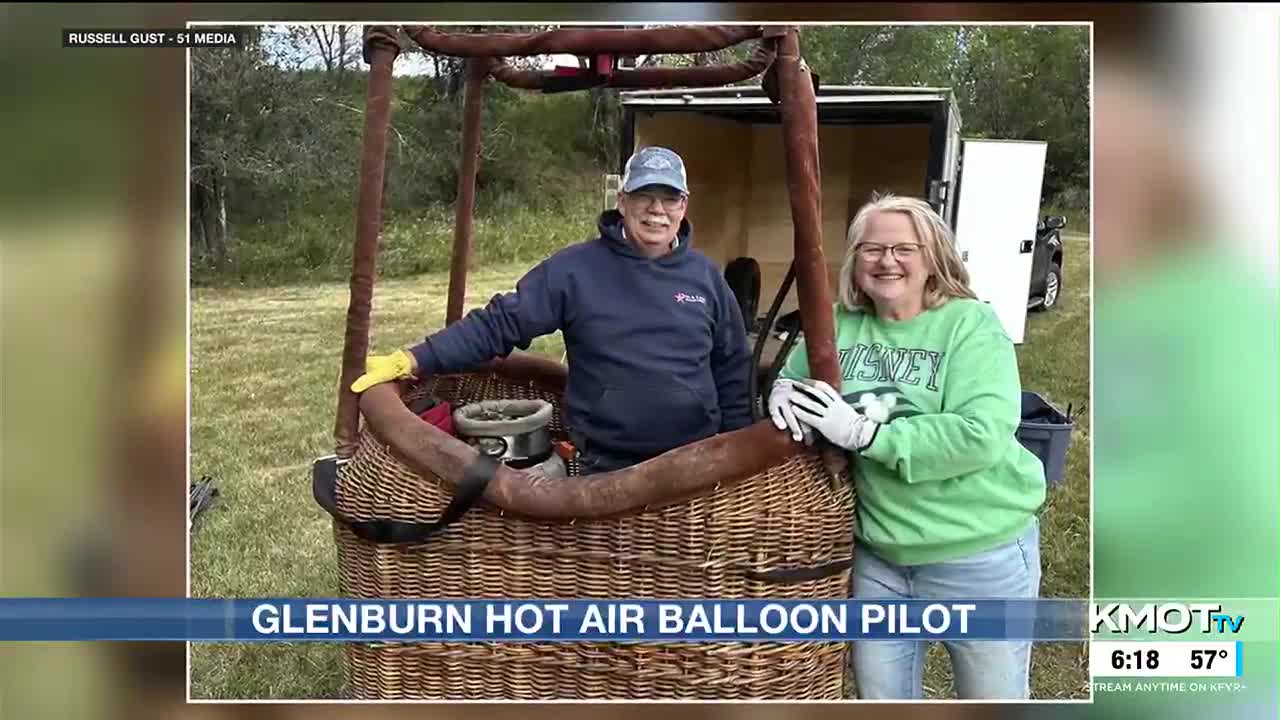 Glenburn hot air balloon pilot to take flight in Medora Hot Air