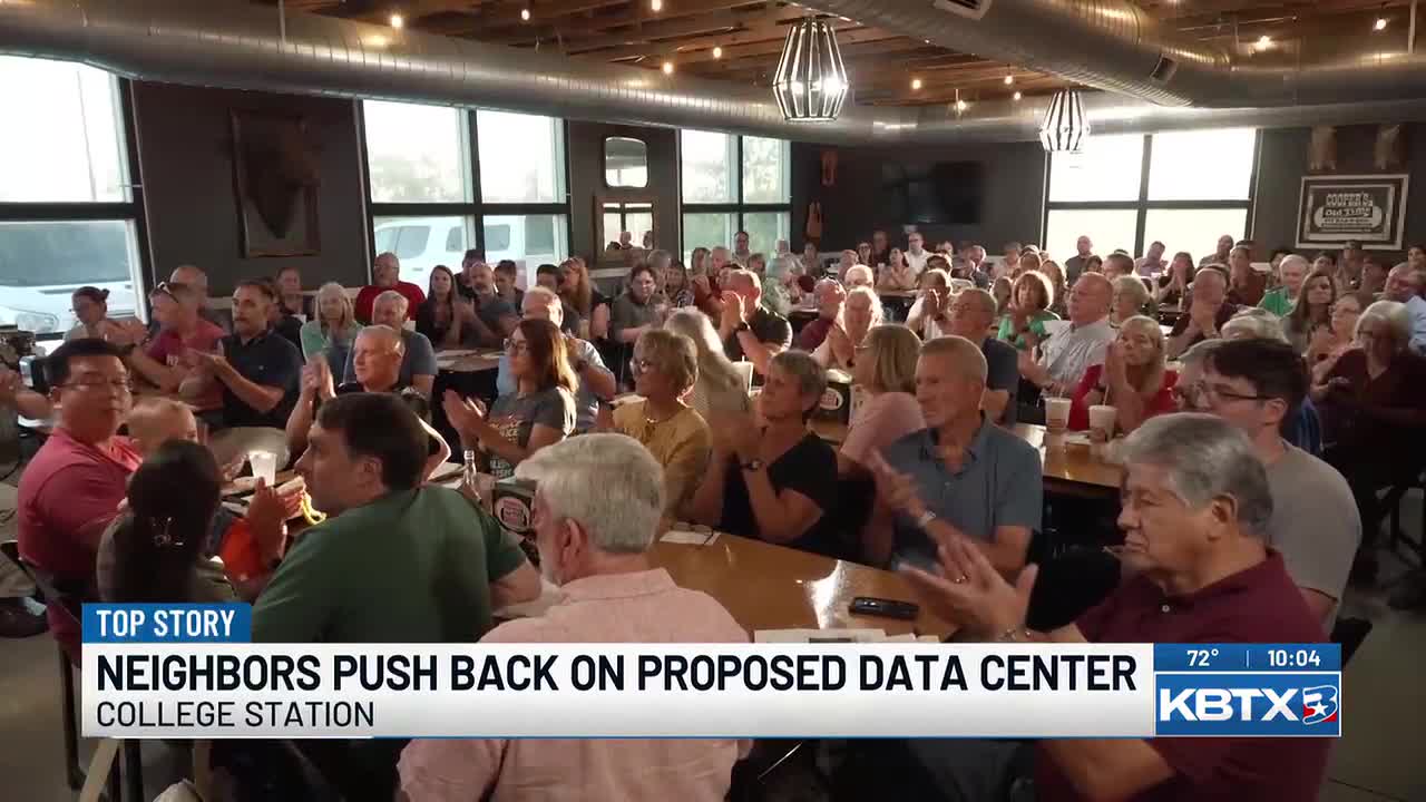 College Station residents push back against sale of land for proposed  Midtown data center