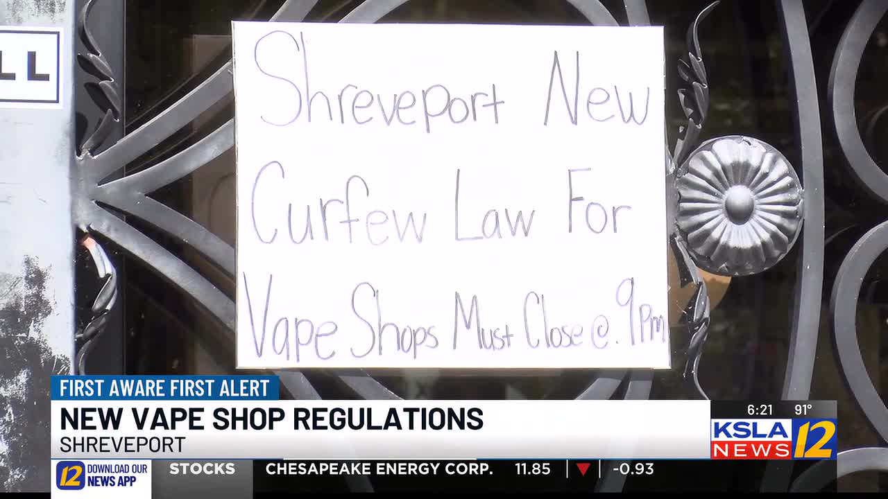 New vape shop regulations set in place in Shreveport New vape shop regulations set in place in Shreveport