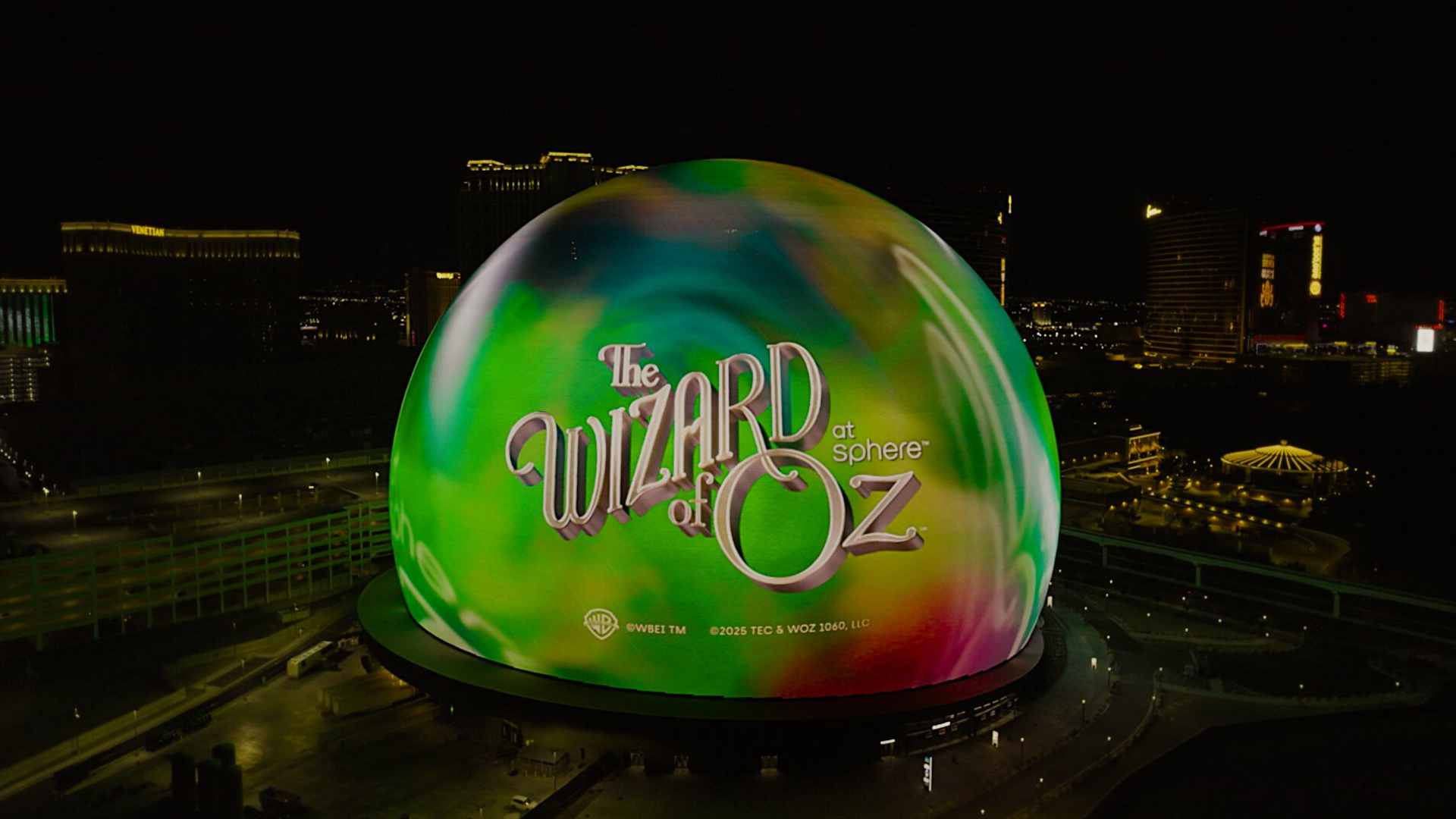 Wizard of Oz at Las Vegas Sphere generates $65 million in ticket sales