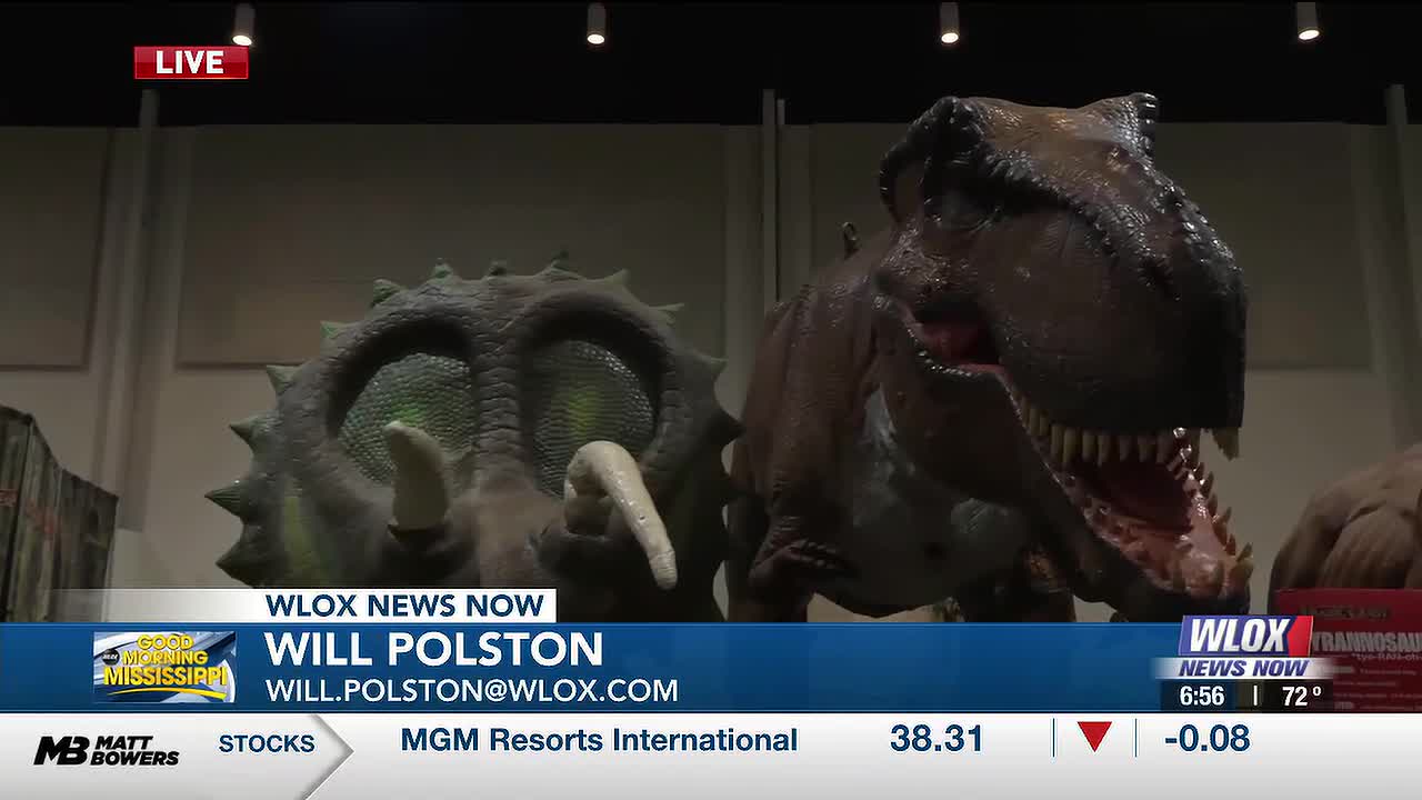 Jurassic Quest brings prehistoric adventures to South Mississippi