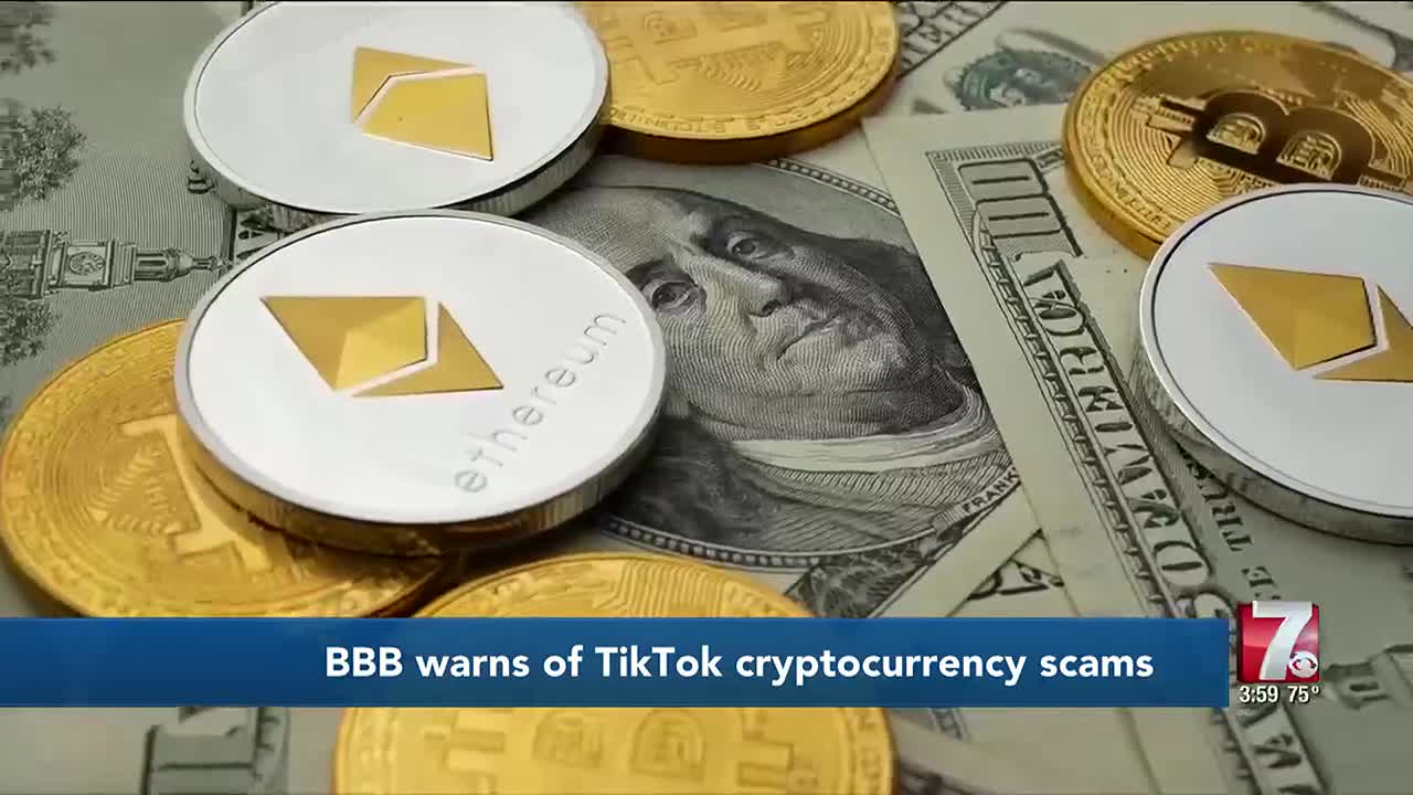 Cryptocurrency scams targeting TikTok users
