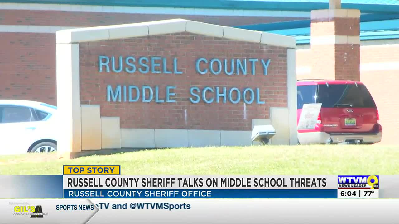 Russell Co. Sheriff's Office talks on middle school threats