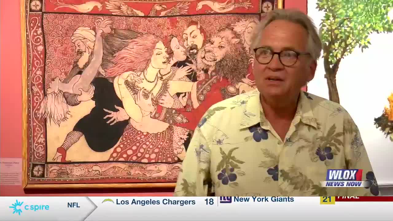 Biloxi Artist Michael Richardson presents exhibit “Made in