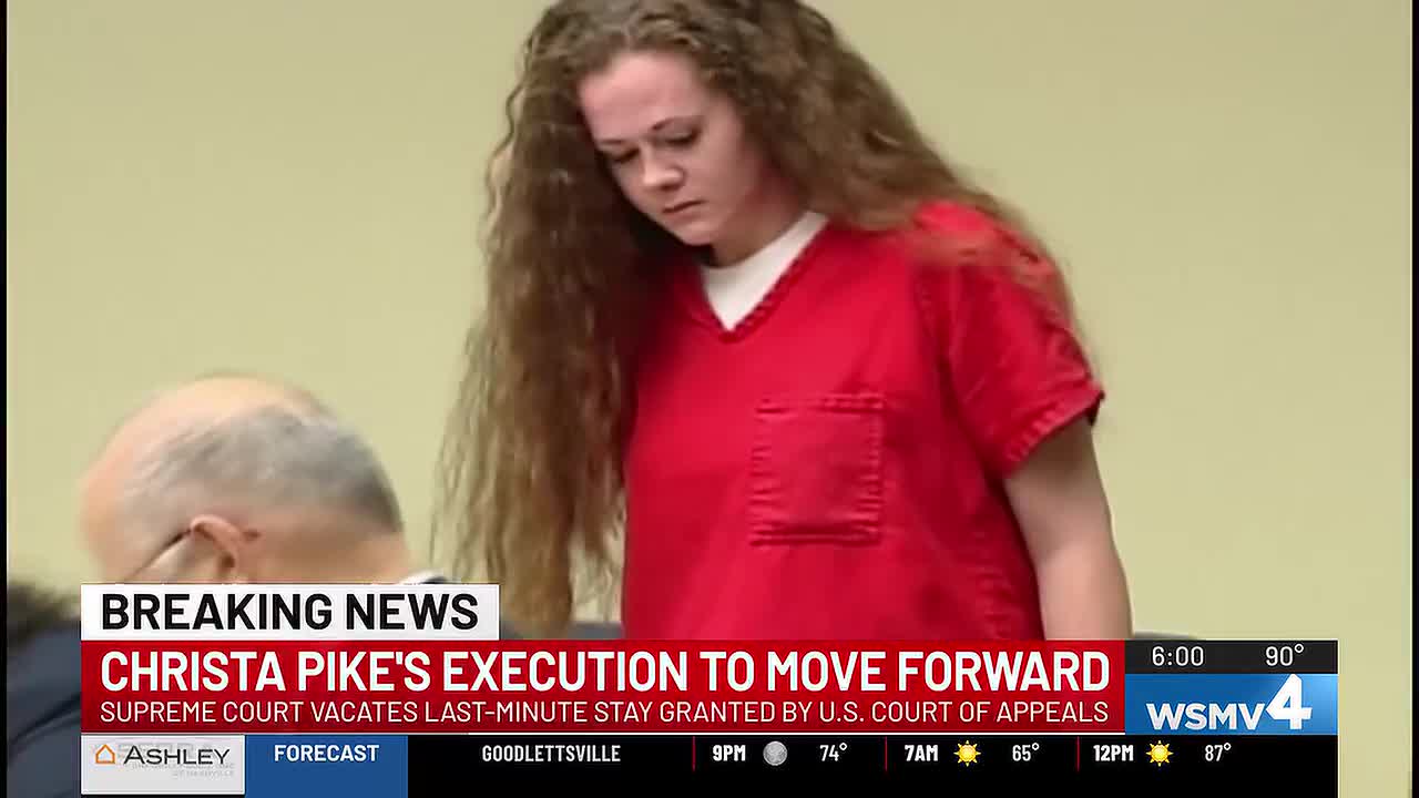 U.S. Supreme Court allows Tennessee to carry out execution of Christa Gail  Pike