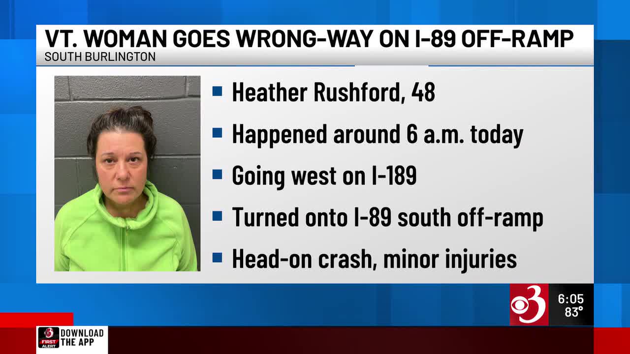 Wrong-way driver on interstate off-ramp caused crash, police say