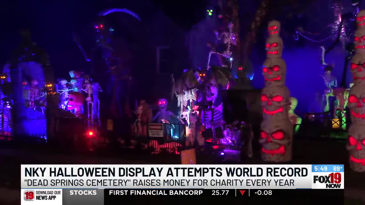 NKY Halloween display looking to set Guinness World Record