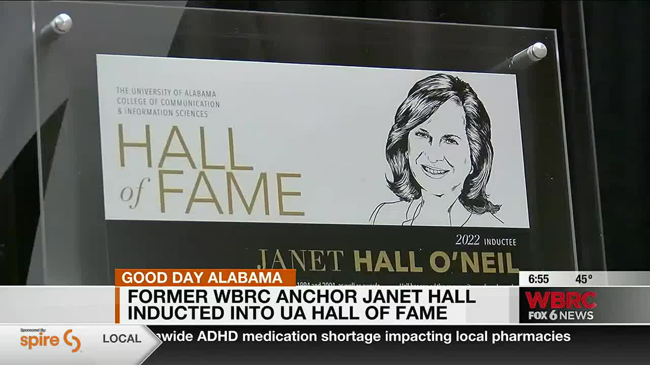 Janet Hall inducted into UA Hall of Fame