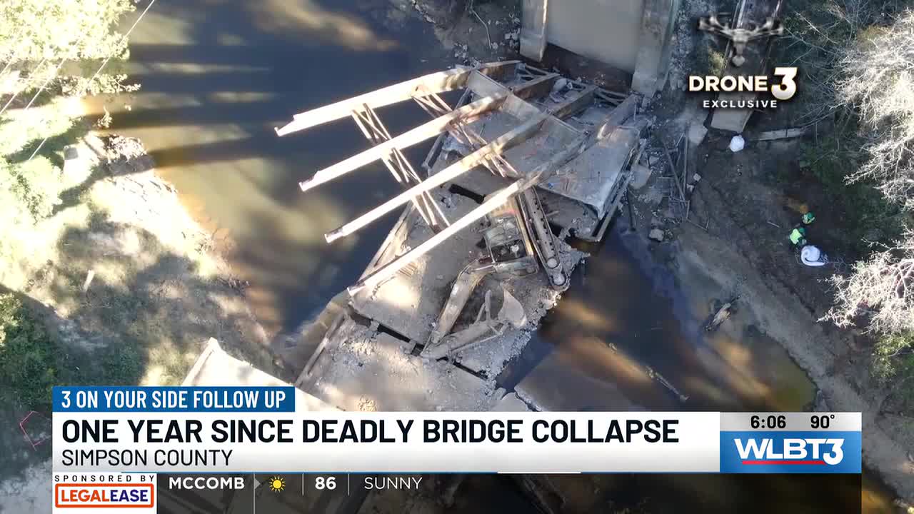 One year after deadly Mississippi bridge collapse, hopes for reopening