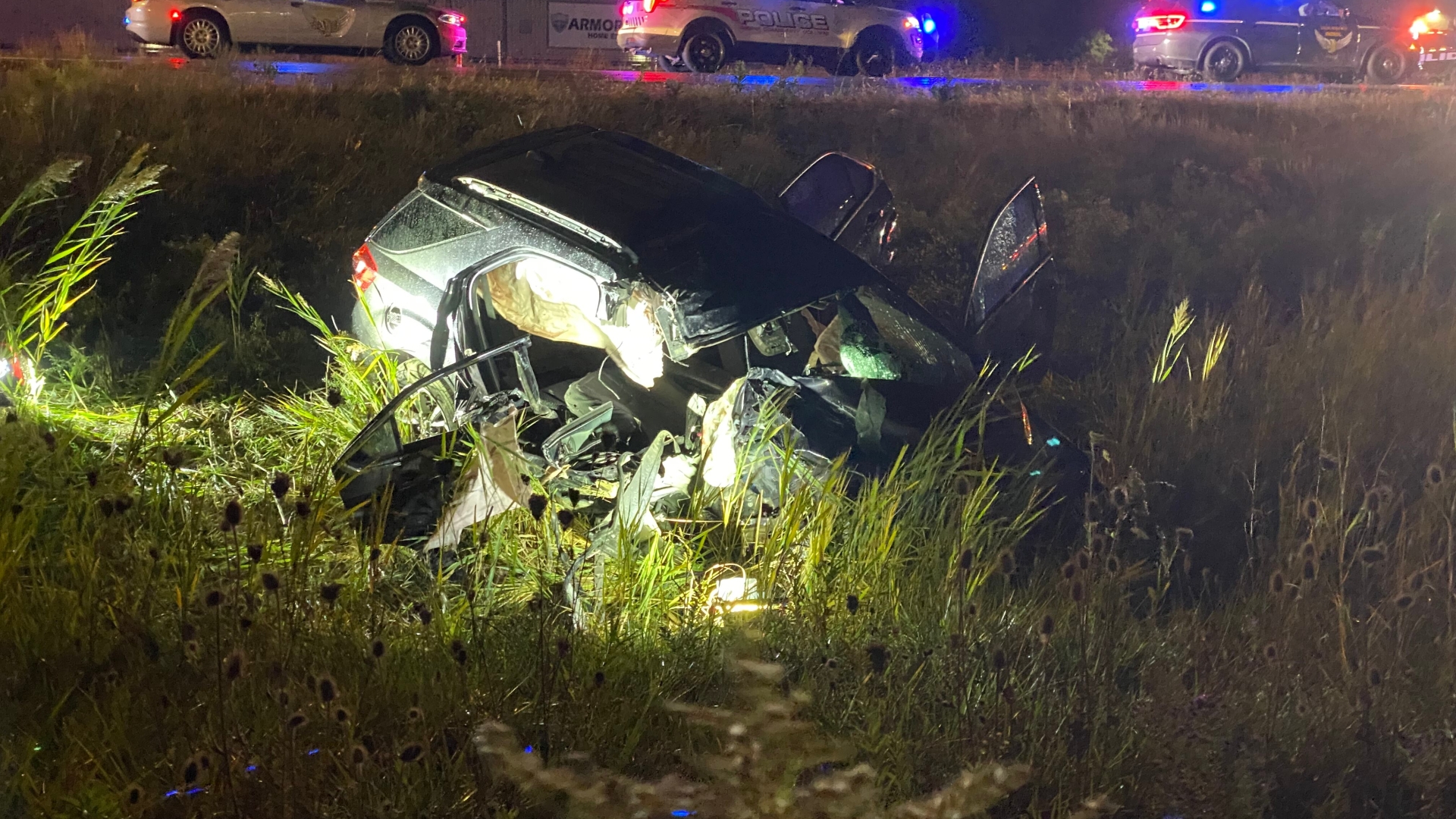OSHP: Two battling life-threatening injuries in wrong-way crash on