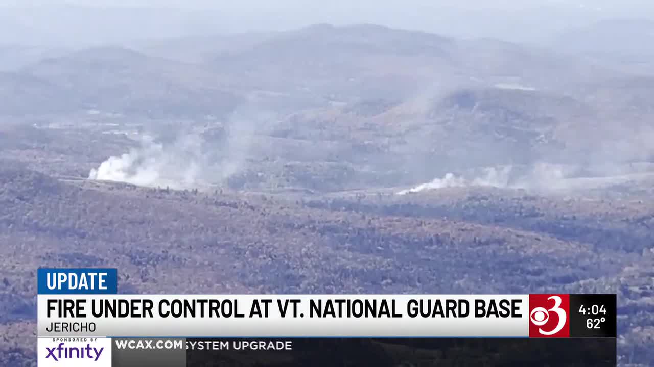 National Guard monitoring wildfire at Ethan Allen Firing Range
