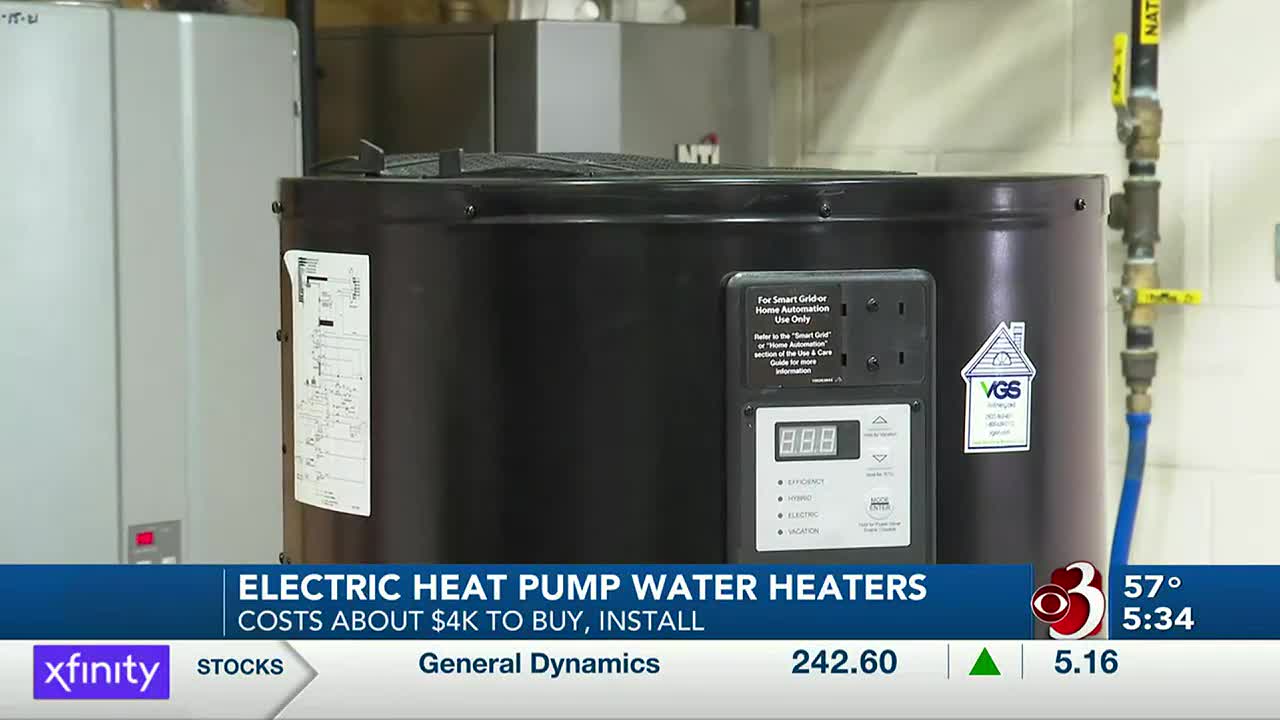 VGS offering electric heat pump water heaters