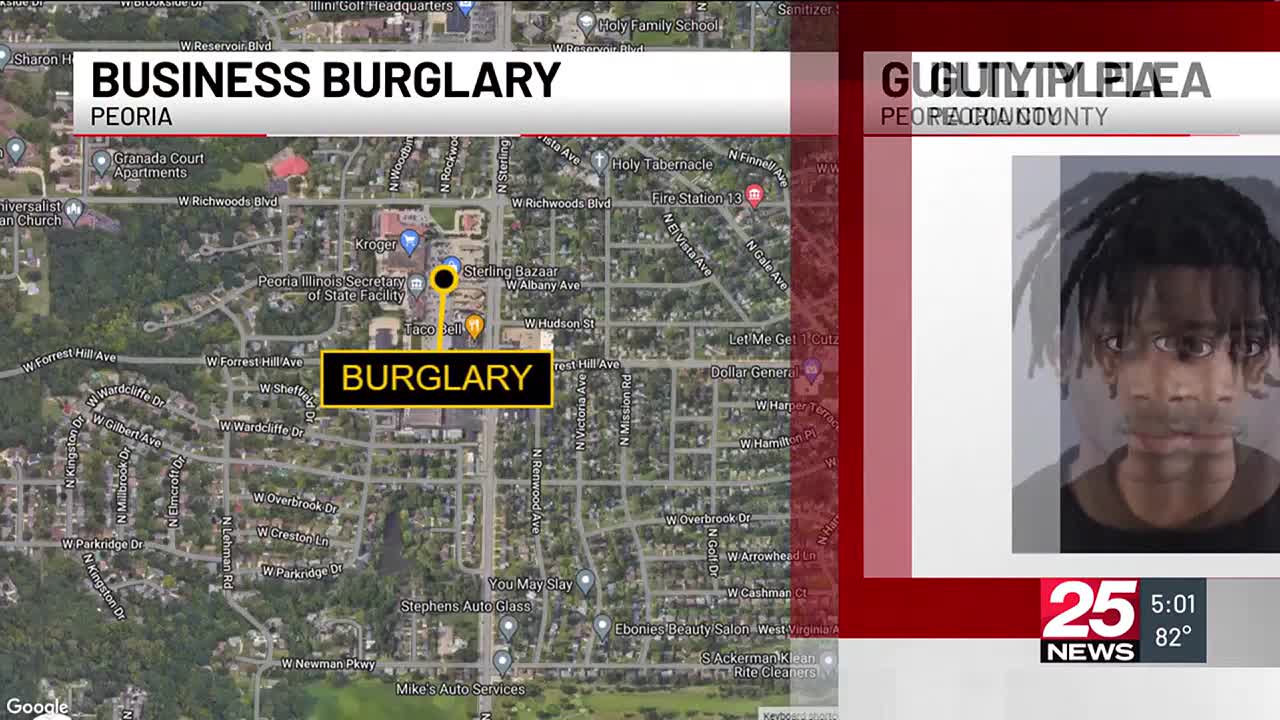 Peoria Police investigate tobacco business burglary