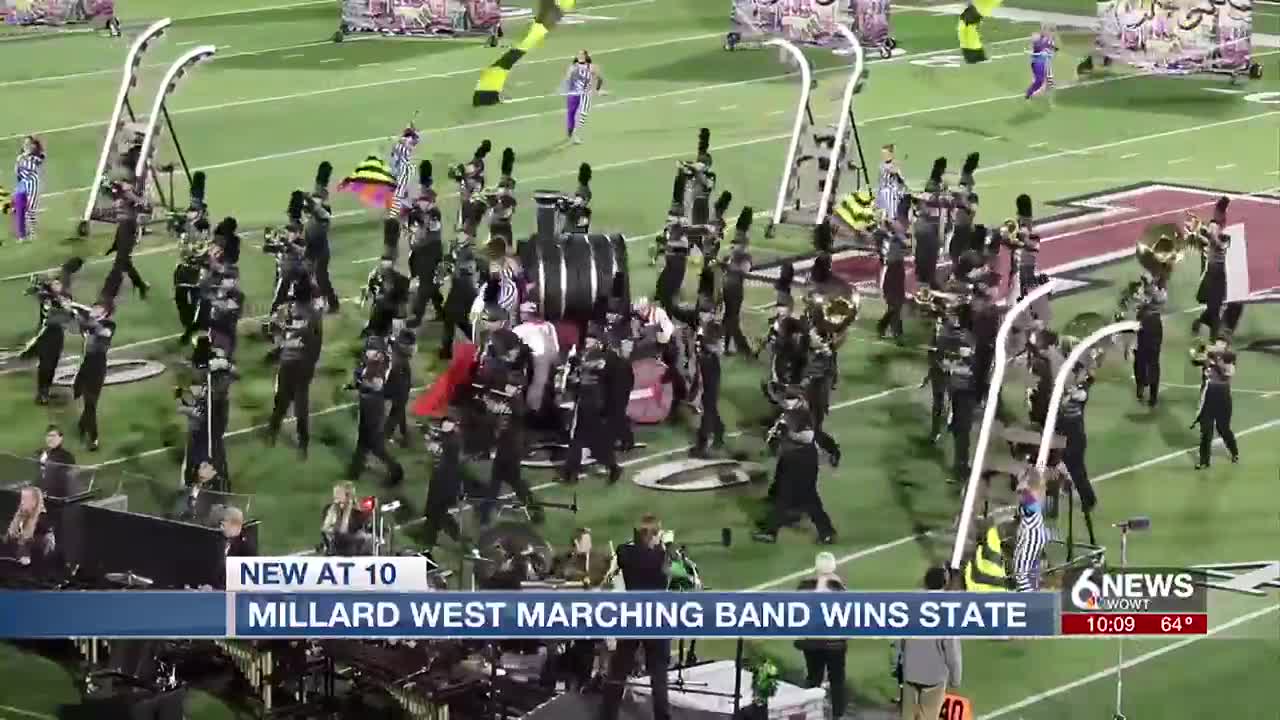 Millard West Marching Band wins second straight state championship millard-west-marching-band-wins-second-straight-state-championship