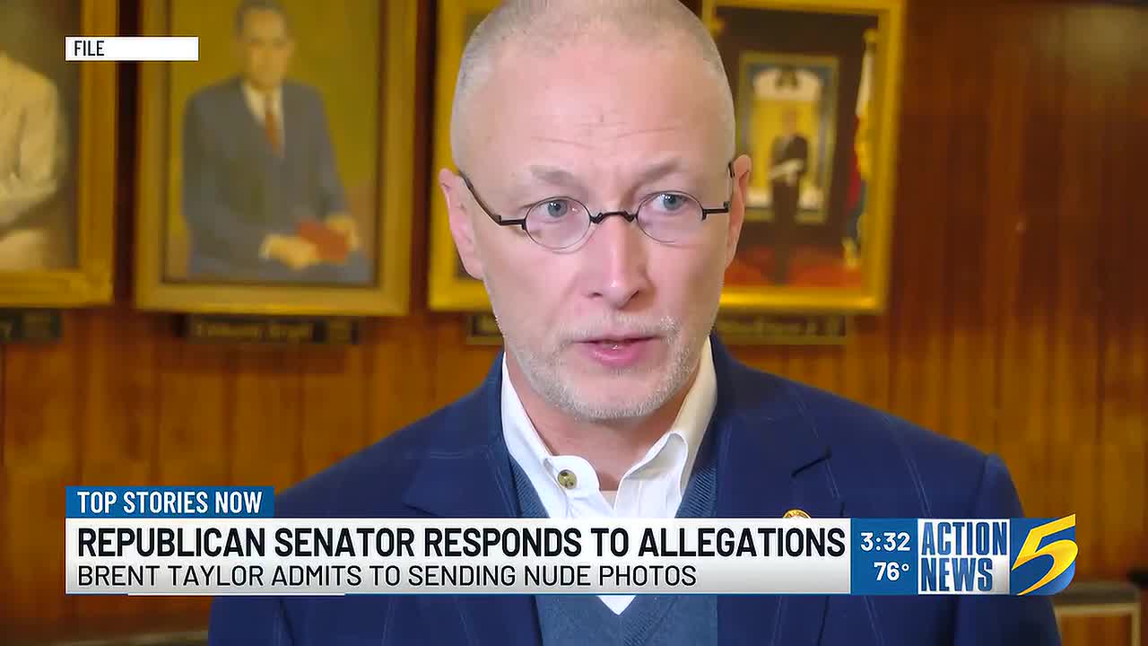 State Senator Brent Taylor admits sending unsolicited nude photos.