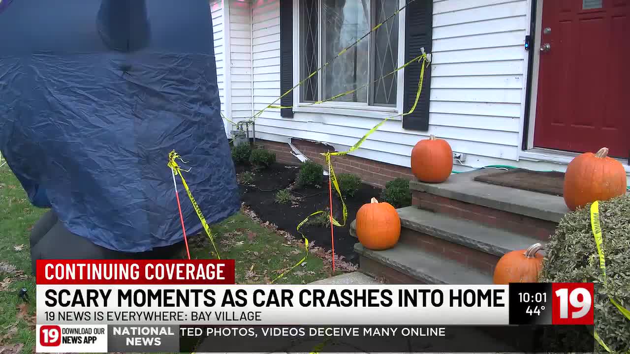 Bay Village family seeks answers after car crashes into home