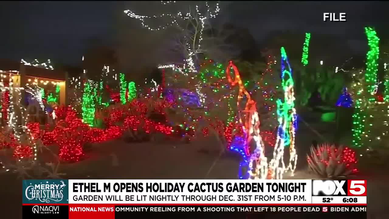 Ethel M to open holiday cactus garden for 30th year on Friday