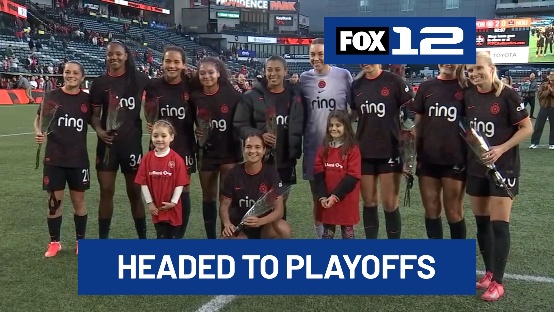 Portland Thorns reach playoffs with 2-0 home victory over Houston Dash