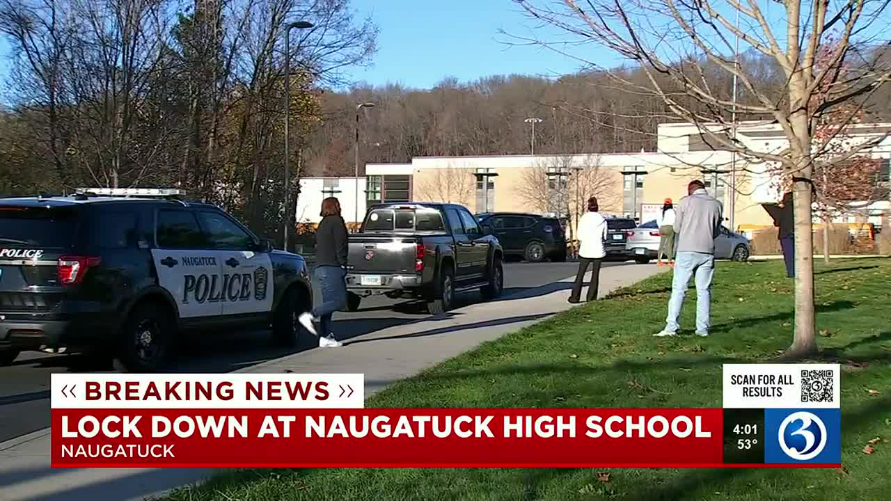 VIDEO: Naugatuck High School locked down for investigation