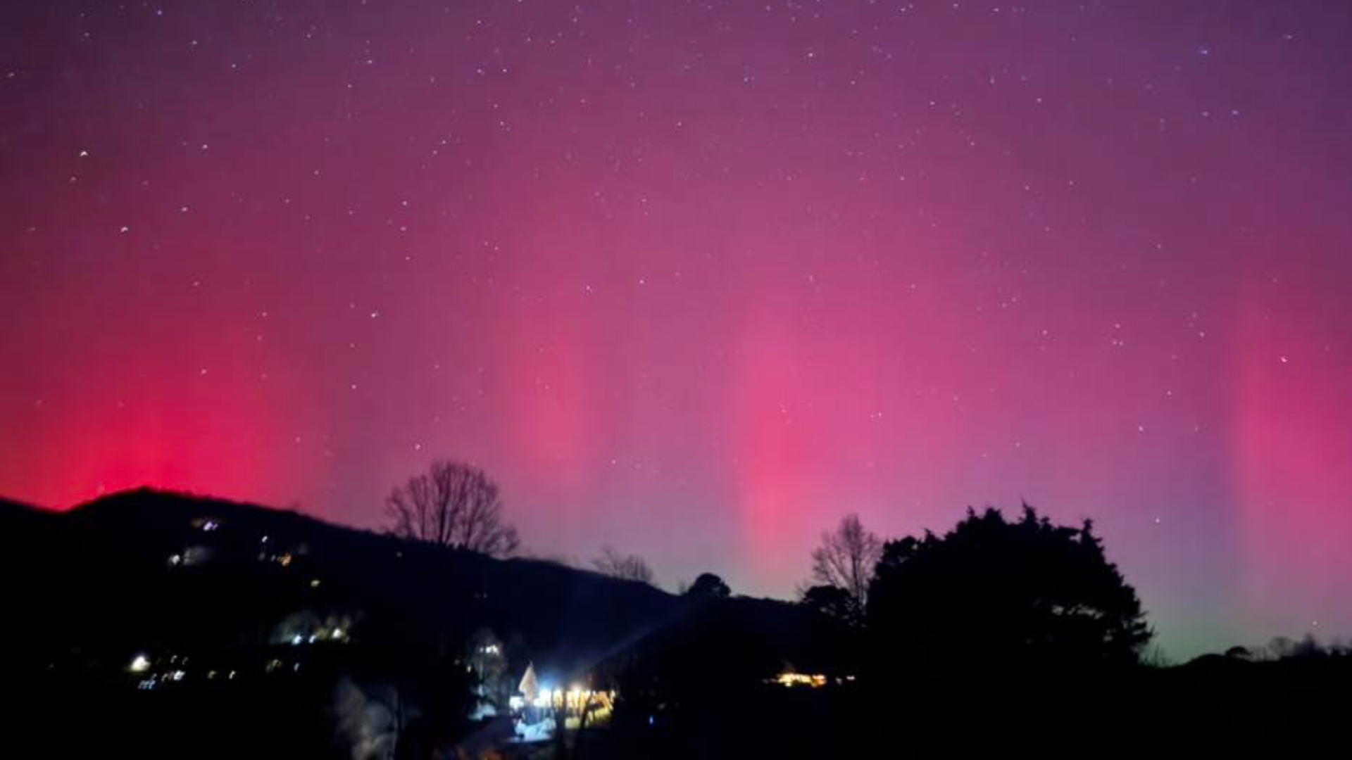 Northern lights visible in north Georgia during geomagnetic storm