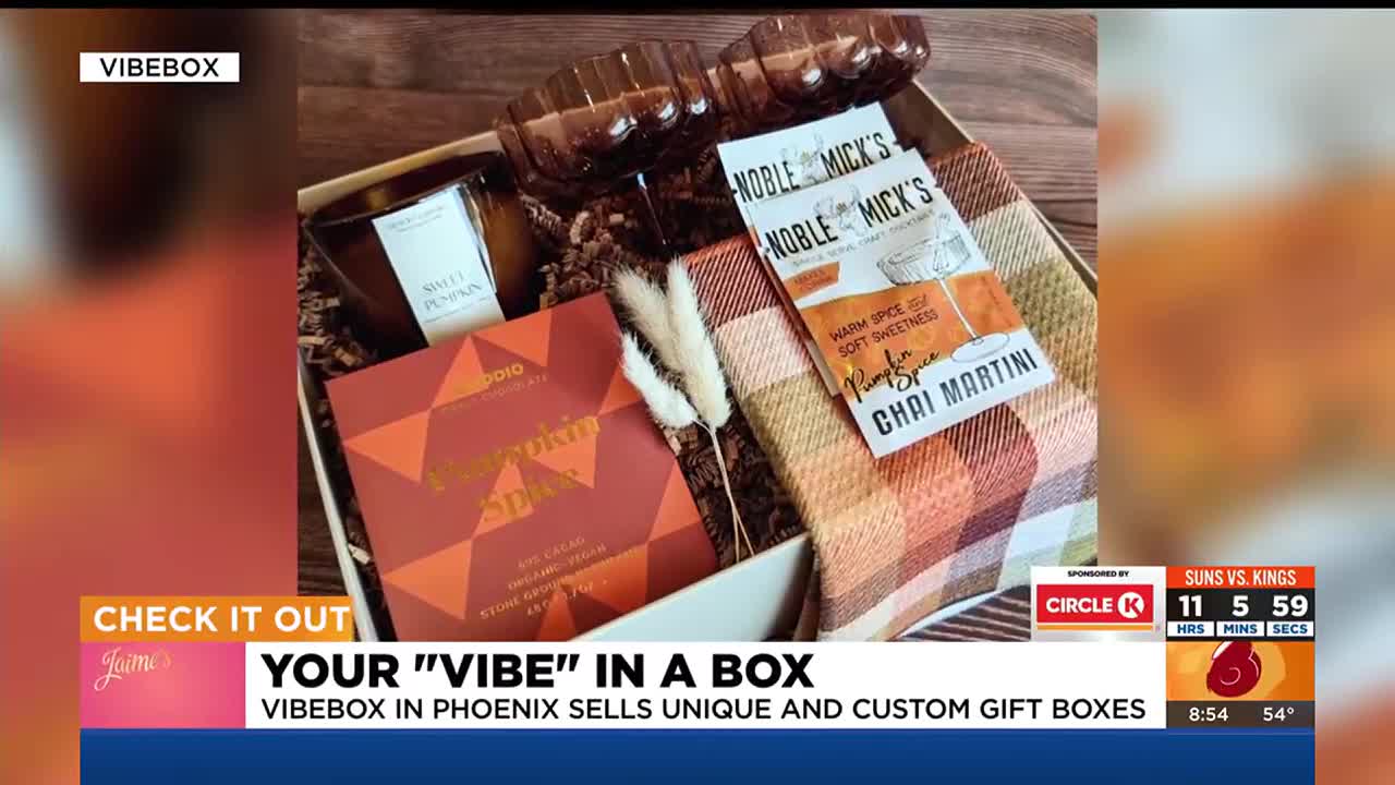 Vibe Box in Phoenix sells unique gift boxes