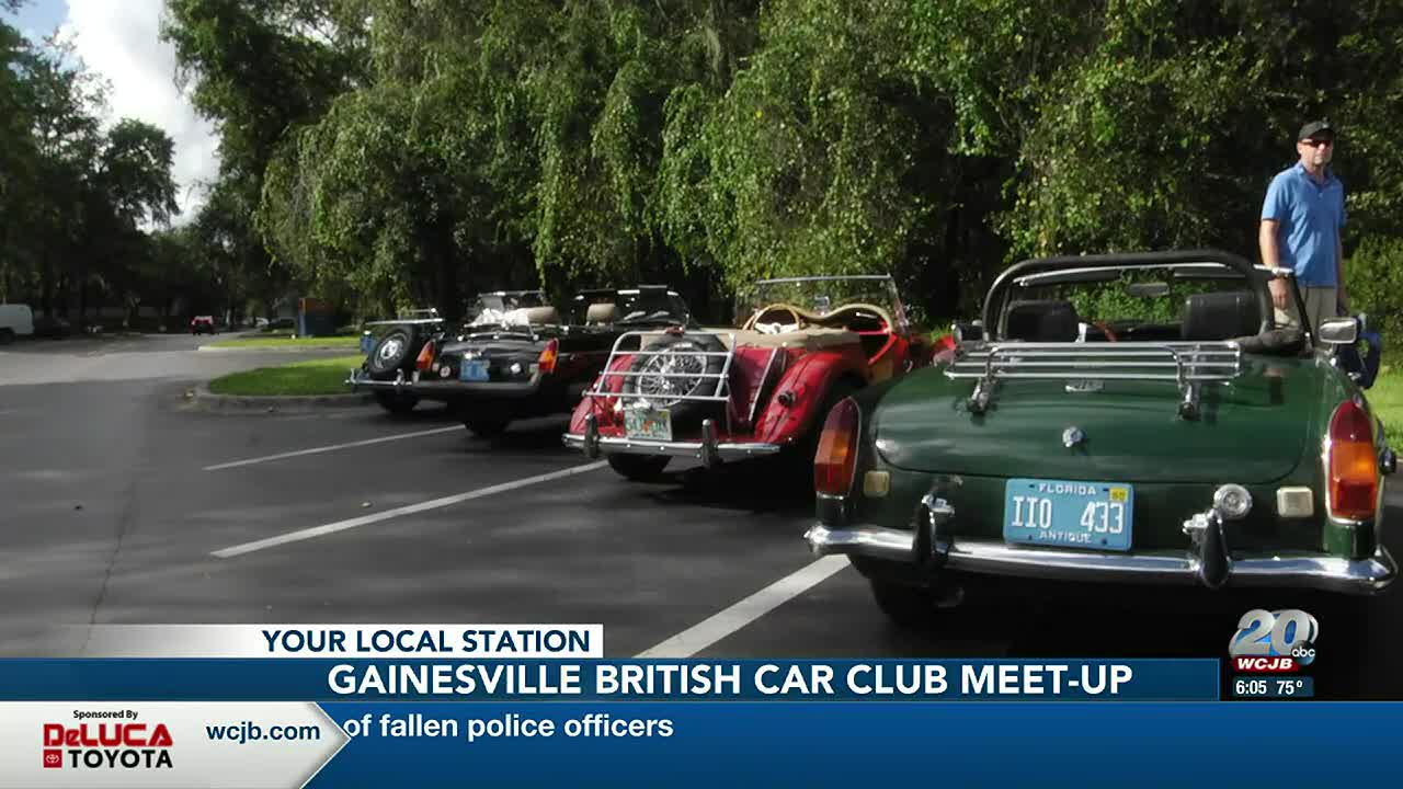 Members Of The Gainesville British Car Club Meet To Talk About Their Unique Vehicles