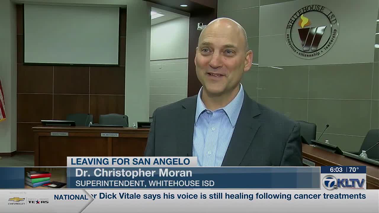 San Angelo ISD board names Whitehouse ISD superintendent as lone finalist