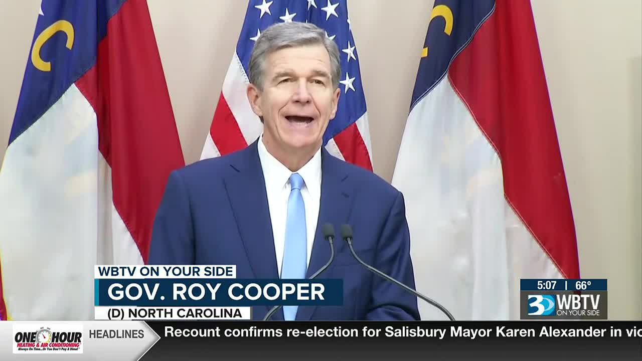 Gov. Roy Cooper signs $25.9 billion North Carolina state budget into law