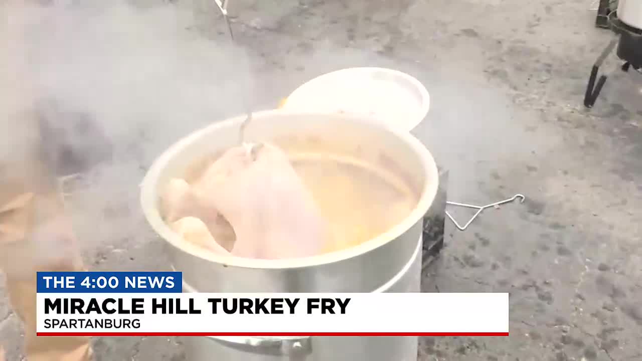17th annual Miracle Hill Turkey Fry event in Spartanburg, image size:1280x720