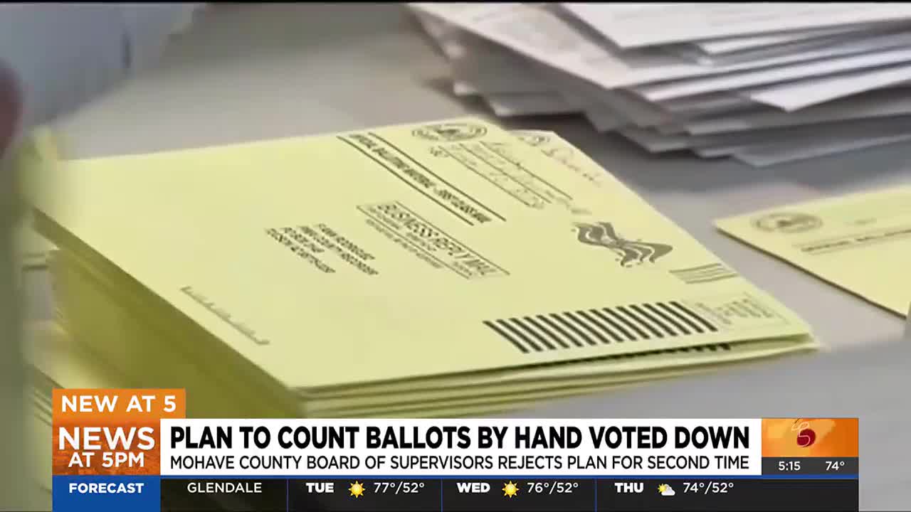 Mohave County again rejects a bid to hand-count all 2024 ballots