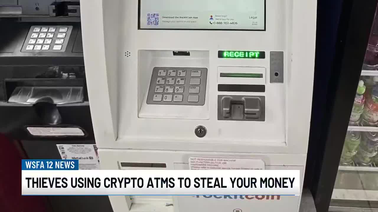 Crypto ATM scams rising, stealing millions from Alabamians